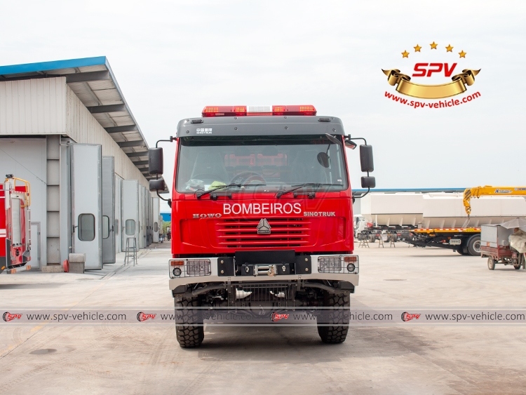 12,000 Litres Off-road Fire Engine Sinotruk - F